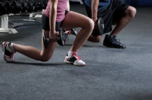 anti-slip rubber gym floor tile