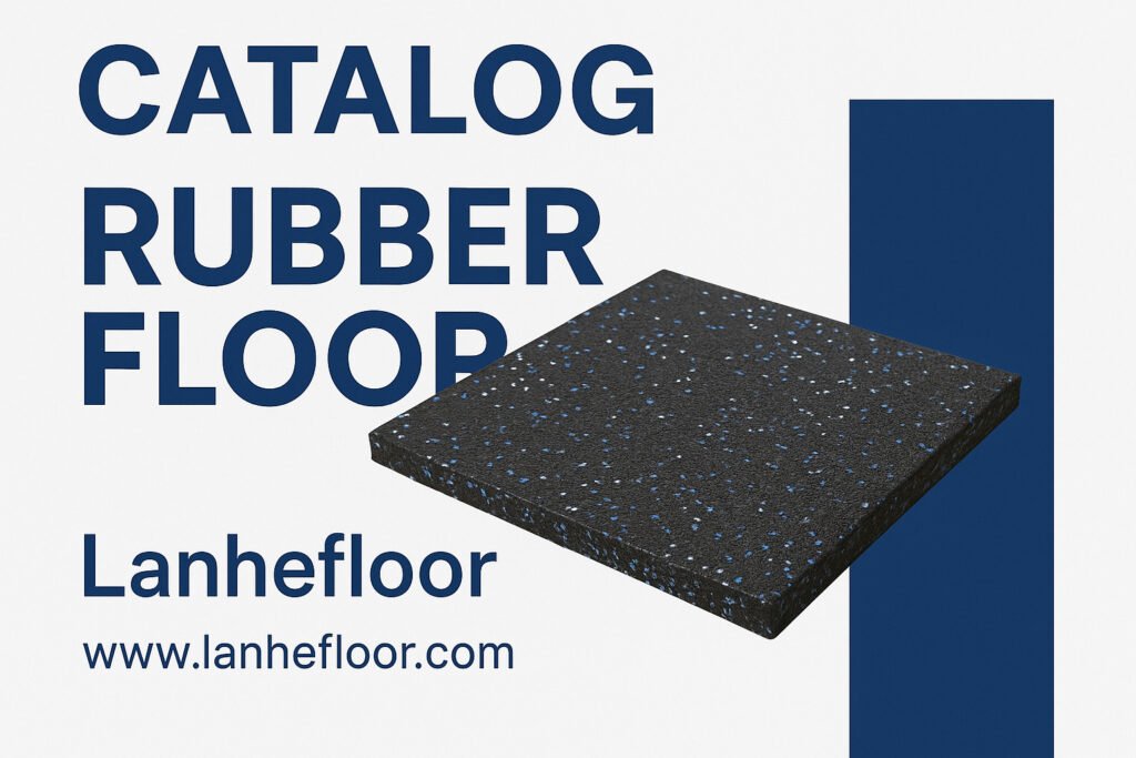Factory direct gym rubber flooring from China - Lanhefloor