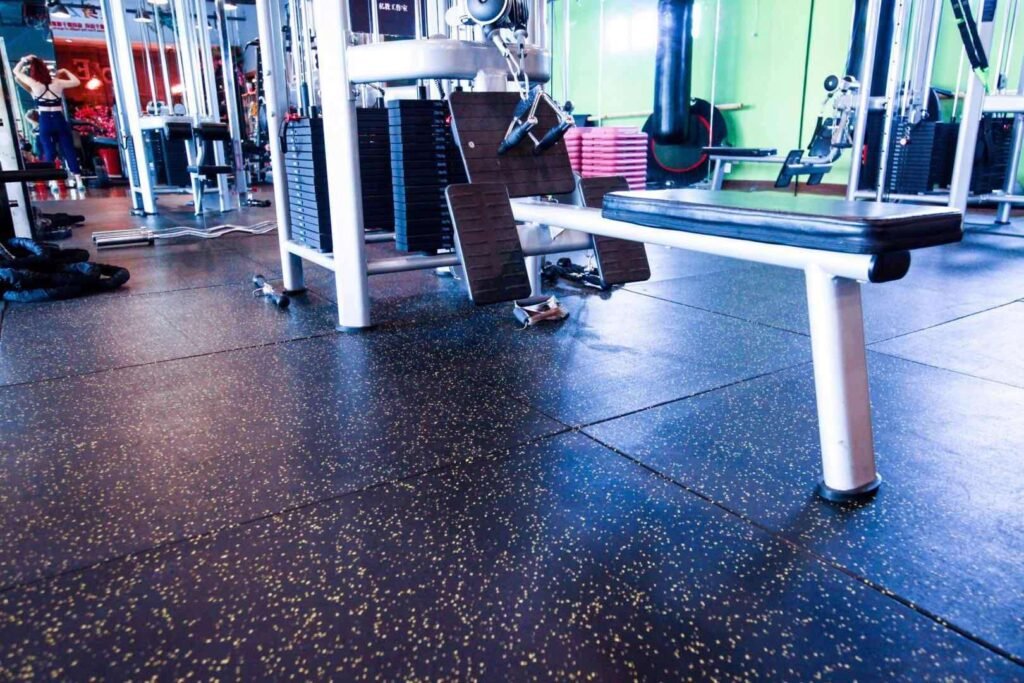 1000x1000x1.5 composite rubber tile project