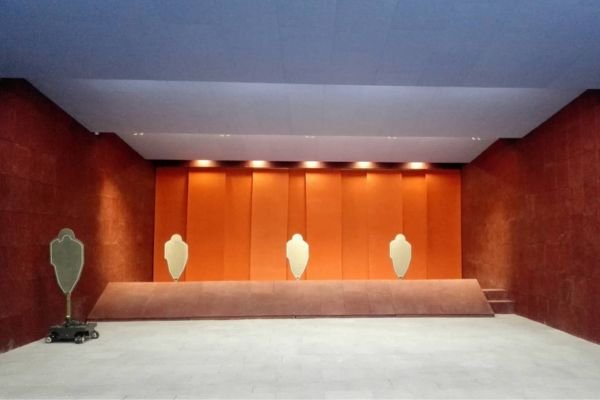 rubber tile for shooting