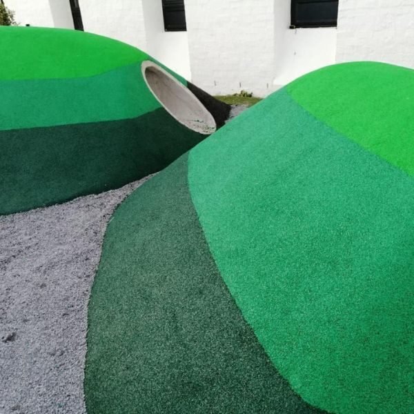 wet pour flooring project in South Africa